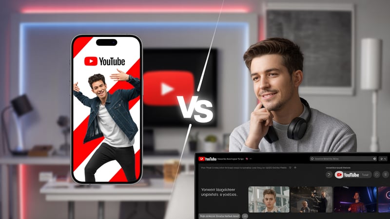 YouTube Shorts vs. Long Videos: What's Best for New Channels?