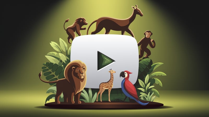 105 Creative Zoo Animals YouTube Channel Name Ideas 2025